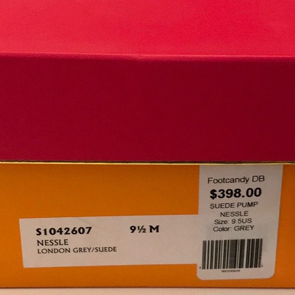 Kate Spade platform pumps in grey suede. 9.5M - Picture 8 of 8